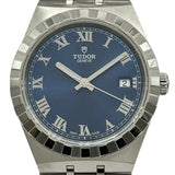 チューダー/チュードル TUDOR ロイヤル 28500 ブルー ステンレススチール 自動巻き メンズ 腕時計