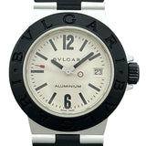 ブルガリ BVLGARI アルミニウム AL29A(AL29AVD) アイボリー系 アルミ クオーツ レディース 腕時計