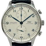 インターナショナルウォッチカンパニー IWC ポルトギーゼ クロノグラフ IW371605 シルバー ステンレススチール 自動巻き メンズ 腕時計