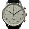 インターナショナルウォッチカンパニー IWC ポルトギーゼ クロノグラフ IW371605 シルバー ステンレススチール 自動巻き メンズ 腕時計