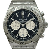 ブライトリング BREITLING クロノマットB01 42 AB0134 ブラック ステンレススチール 自動巻き メンズ 腕時計
