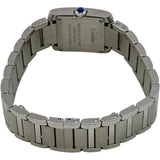 カルティエ Cartier タンク フランセーズ SM WSTA0065 シルバー ステンレススチール クオーツ レディース 腕時計