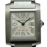 カルティエ Cartier タンク フランセーズ SM WSTA0065 シルバー ステンレススチール クオーツ レディース 腕時計