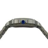 カルティエ Cartier サントス ドゥ カルティエ LM WSSA0062 グリーン ステンレススチール 自動巻き メンズ 腕時計