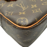 ルイ・ヴィトン LOUIS VUITTON シテMM M51182 ブラウン モノグラム/レザー レディース ショルダーバッグ