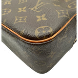 ルイ・ヴィトン LOUIS VUITTON シテMM M51182 ブラウン モノグラム/レザー レディース ショルダーバッグ
