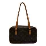 ルイ・ヴィトン LOUIS VUITTON シテMM M51182 ブラウン モノグラム/レザー レディース ショルダーバッグ