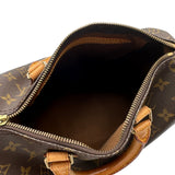 ルイ・ヴィトン LOUIS VUITTON スピーディ25 M41528 ブラウン モノグラム/レザー レディース ボストンバッグ
