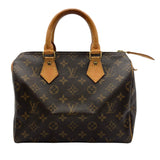ルイ・ヴィトン LOUIS VUITTON スピーディ25 M41528 ブラウン モノグラム/レザー レディース ボストンバッグ