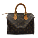 ルイ・ヴィトン LOUIS VUITTON スピーディ25 M41528 ブラウン モノグラム/レザー レディース ボストンバッグ
