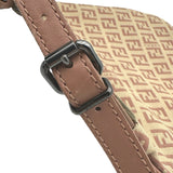 フェンディ FENDI ズッキーノ ハンドバッグ 8BR248 ピンク ナイロンジャガード レディース
