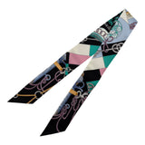 エルメス HERMES ツイリー Cliquetis マルチカラー シルク レディース スカーフ