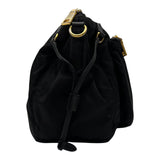 プラダ PRADA ナイロン ショルダーバッグ BT0689 ブラック ナイロン レディース ショルダーバッグ