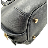 コーチ COACH ミニプリンス ストリート サッチェル 37141 ネイビー レザー レディース ハンドバッグ