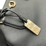 コーチ COACH ミニプリンス ストリート サッチェル 37141 ネイビー レザー レディース ハンドバッグ