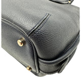 コーチ COACH ミニプリンス ストリート サッチェル 37141 ネイビー レザー レディース ハンドバッグ