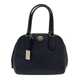 コーチ COACH ミニプリンス ストリート サッチェル 37141 ネイビー レザー レディース ハンドバッグ