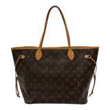 ルイ・ヴィトン LOUIS VUITTON ネヴァーフルMM M41178 ブラウン モノグラム/レザー レディース トートバッグ