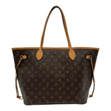 ルイ・ヴィトン LOUIS VUITTON ネヴァーフルMM M41178 ブラウン モノグラム/レザー レディース トートバッグ