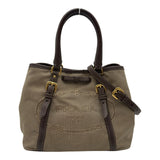 プラダ PRADA ジャガードリボン トートバッグ BN1841 ブラウン ロゴジャガード レディース トートバッグ