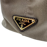 プラダ PRADA ジャガードリボン トートバッグ BN1841 ブラウン ロゴジャガード レディース トートバッグ