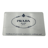 プラダ PRADA ジャガードリボン トートバッグ BN1841 ブラウン ロゴジャガード レディース トートバッグ