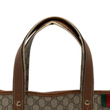 グッチ GUCCI GGスプリーム シェリーライントートバッグ 211134 ベージュ GGスプリームキャンバス/レザー レディース トートバッグ