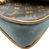 ルイ・ヴィトン LOUIS VUITTON ソローニュ M42250 ブラウン モノグラム/レザー レディース ショルダーバッグ