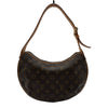 ルイ・ヴィトン LOUIS VUITTON クロワッサンMM M51512 ブラウン モノグラム/レザー レディース ショルダーバッグ