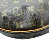 ルイ・ヴィトン LOUIS VUITTON クロワッサンMM M51512 ブラウン モノグラム/レザー レディース ショルダーバッグ