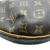ルイ・ヴィトン LOUIS VUITTON クロワッサンMM M51512 ブラウン モノグラム/レザー レディース ショルダーバッグ