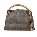 ルイ・ヴィトン LOUIS VUITTON アーツイーMM M40249 モノグラム ゴールド金具 PVCキャンバス レディース ハンドバッグ