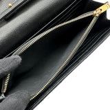 サンローラン SAINT LAURENT カサンドラ チェーンウォレット 377828 ブラック ゴールド金具 グレインカーフ レディース ショルダーバッグ