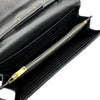 サンローラン SAINT LAURENT カサンドラ チェーンウォレット 377828 ブラック ゴールド金具 グレインカーフ レディース ショルダーバッグ