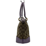 グッチ GUCCI GGキャンバス ラブリートートバッグ 257069 ラベンダー/ベージュ GGキャンバス/レザー レディース トートバッグ