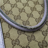 グッチ GUCCI GGキャンバス ラブリートートバッグ 257069 ラベンダー/ベージュ GGキャンバス/レザー レディース トートバッグ