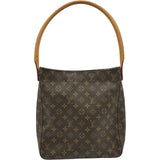ルイ・ヴィトン LOUIS VUITTON ルーピングGM M51145 モノグラム レディース ショルダーバッグ