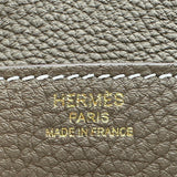 エルメス HERMES バーキン25 K刻 エトゥープ ゴールド金具 トゴ レディース ハンドバッグ