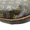 ルイ・ヴィトン LOUIS VUITTON クロワッサンMM M51512 ブラウン モノグラム/レザー レディース ショルダーバッグ