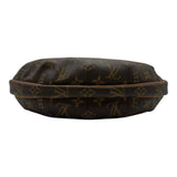 ルイ・ヴィトン LOUIS VUITTON クロワッサンMM M51512 ブラウン モノグラム/レザー レディース ショルダーバッグ