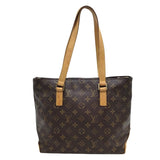 ルイ・ヴィトン LOUIS VUITTON カバ・ピアノ M51148 ブラウン モノグラムキャンバス レディース トートバッグ