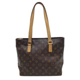 ルイ・ヴィトン LOUIS VUITTON カバ・ピアノ M51148 ブラウン モノグラムキャンバス レディース トートバッグ