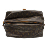 ルイ・ヴィトン LOUIS VUITTON ソミュール35 M42254 ブラウン モノグラム/レザー レディース ショルダーバッグ