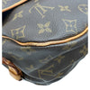 ルイ・ヴィトン LOUIS VUITTON ソミュール35 M42254 ブラウン モノグラム/レザー レディース ショルダーバッグ