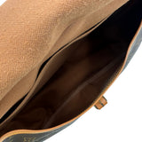 ルイ・ヴィトン LOUIS VUITTON ソミュール35 M42254 ブラウン モノグラム/レザー レディース ショルダーバッグ