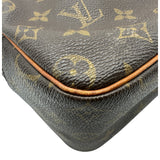 ルイ・ヴィトン LOUIS VUITTON シテMM M51182 ブラウン モノグラム/レザー レディース ショルダーバッグ