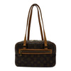 ルイ・ヴィトン LOUIS VUITTON シテMM M51182 ブラウン モノグラム/レザー レディース ショルダーバッグ