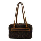 ルイ・ヴィトン LOUIS VUITTON シテMM M51182 ブラウン モノグラム/レザー レディース ショルダーバッグ