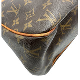 ルイ・ヴィトン LOUIS VUITTON バティニョール・オリゾンタル M51154 ブラウン モノグラム/レザー レディース トートバッグ