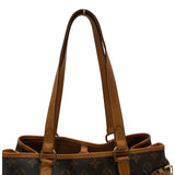 ルイ・ヴィトン LOUIS VUITTON バティニョール・オリゾンタル M51154 ブラウン モノグラム/レザー レディース トートバッグ